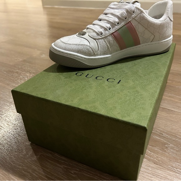 Gucci Women's Screener Sneaker - Picture 1 of 6